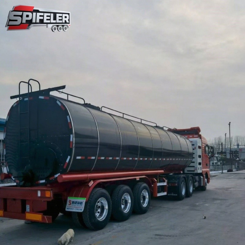 Lubricating Oil Transport Semi Trailer factory Lubricating Oil Transport Semi Trailer factory